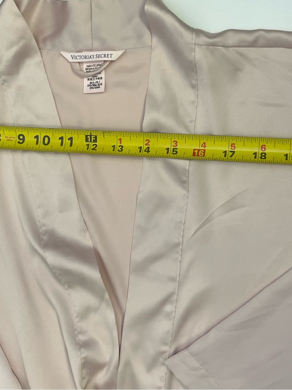 Silky Lightweight Robe in Blush - Picture 3 of 7